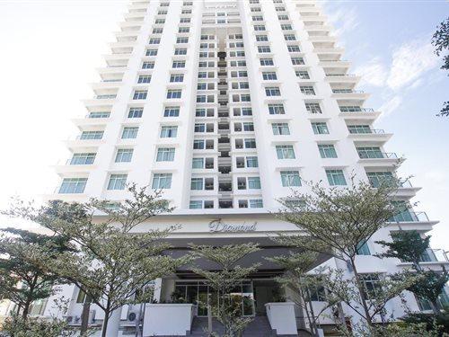 Imperial Suites Miri , Diamond Tower Buitenkant foto